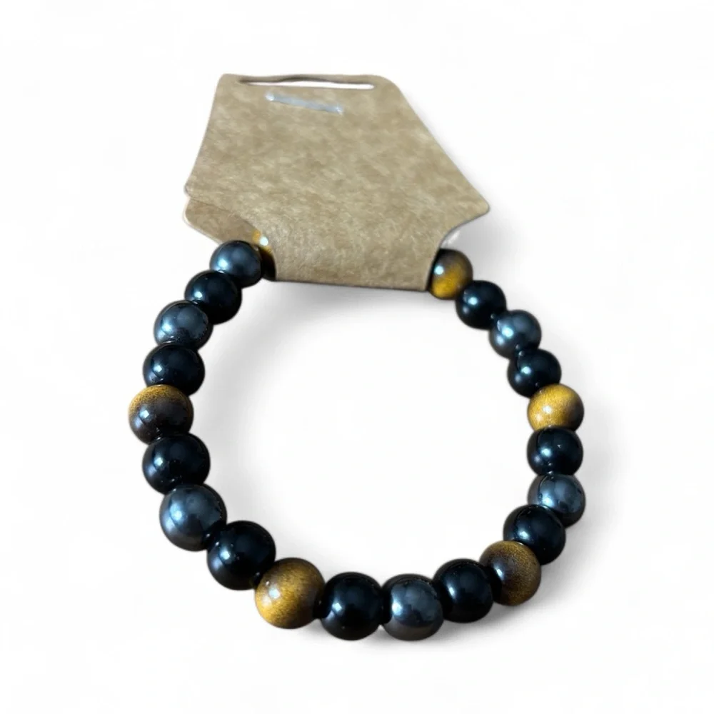 Women’s Healing Stone Bracelet Triple Protection Power, Protection, and Balance